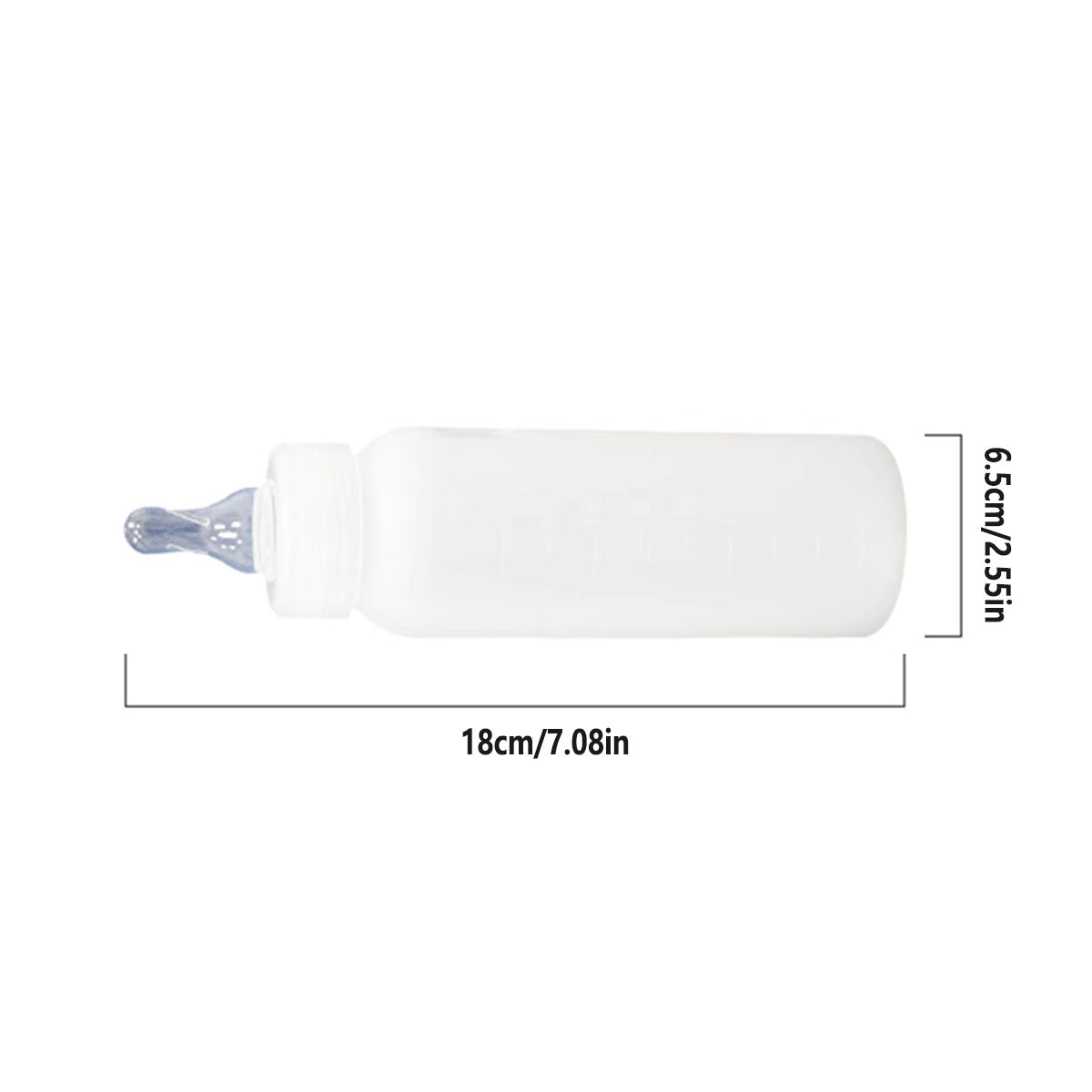 20PCS 250ml Animal Feeding Bottle With Silicone Teat