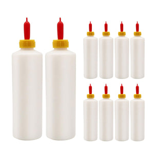 20PCS 400ml Animal Feeding Bottle Set with Silicone Teat