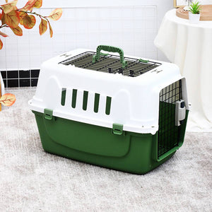 Pet Airline Crate - Travel Carrier for Cats & Dogs (IATA Style)