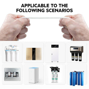 Water Purifier Tubing - 2-Pipe 10M RO Faucet Outlet Hose