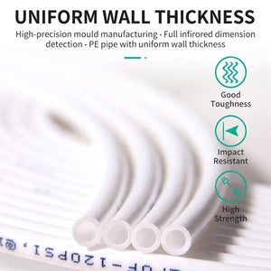 Water Purifier Tubing - 2-Pipe 10M RO Faucet Outlet Hose