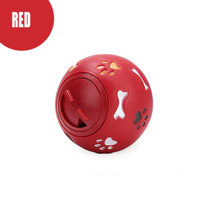 Interactive Dog Treat Ball Toy for Mental Stimulation and Snack Dispensing