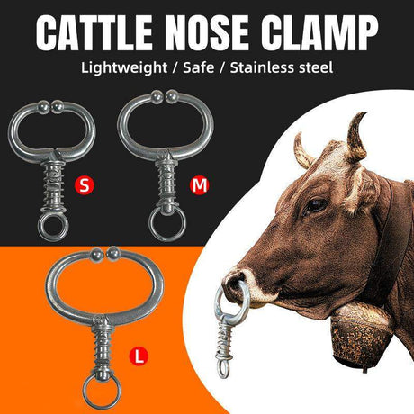 Stainless Steel Cattle Nose Clamp