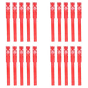 Adjustable Cow Identification Bands Color-Coded Tags for Livestock Management