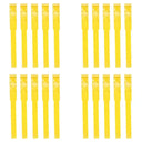 Adjustable Cow Identification Bands Color-Coded Tags for Livestock Management
