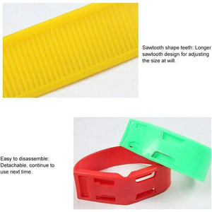 Adjustable Cow Identification Bands – Color-Coded Tags for Livestock Management
