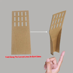 20PCS Disposable Cat Litter Scoops Biodegradable Cardboard Design