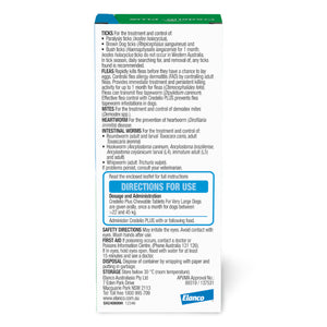 Credelio Plus Chewable Tablets For Extra Large Dogs 22.1-45kg