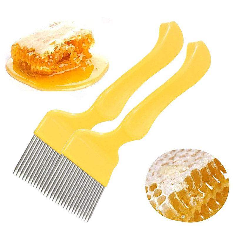 2PCS Stainless Steel Honey Scraper Forks