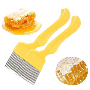 2PCS Stainless Steel Honey Scraper Forks
