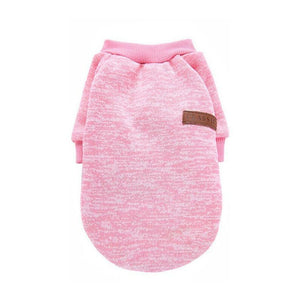 Winter Comfort Dog Jumper with Knitted Design and Colour Options