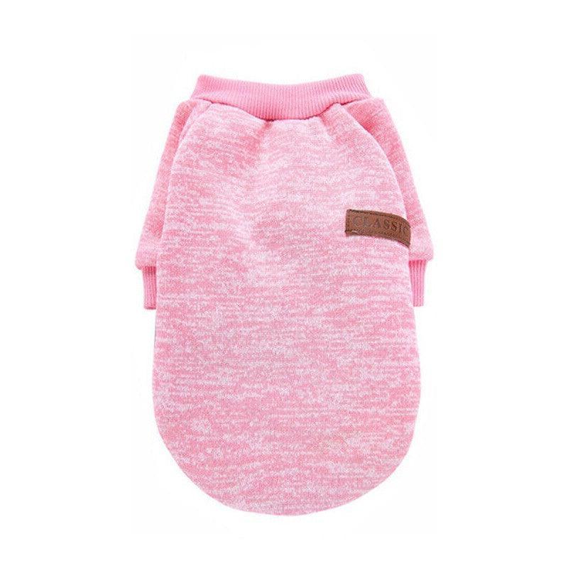 Winter Comfort Dog Jumper with Knitted Design and Colour Options