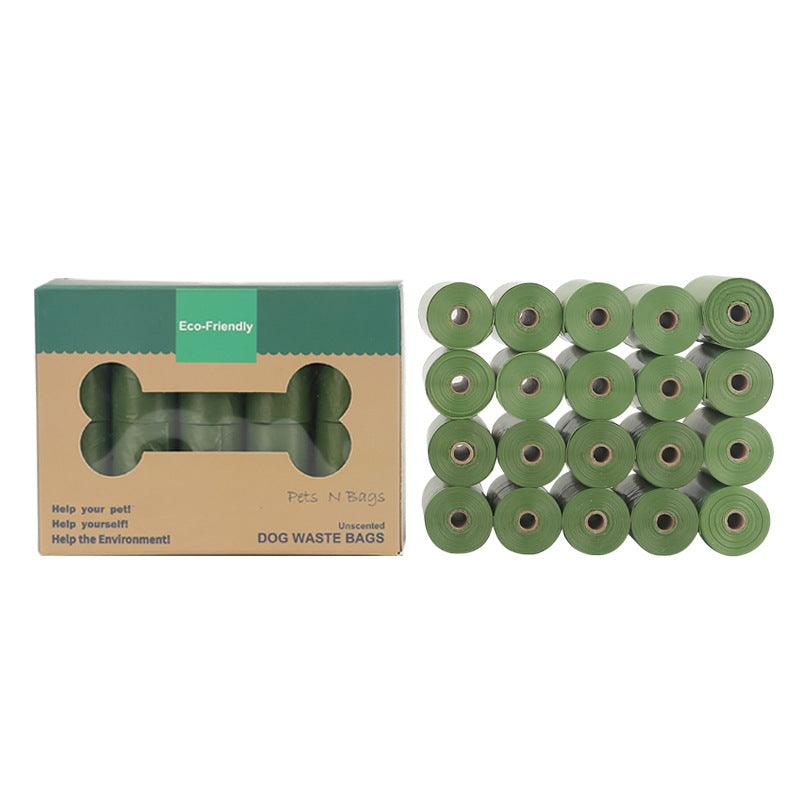 Eco-Friendly Degradable Pet Waste Bags Dog Poop Bag Thick Durable Dispenser