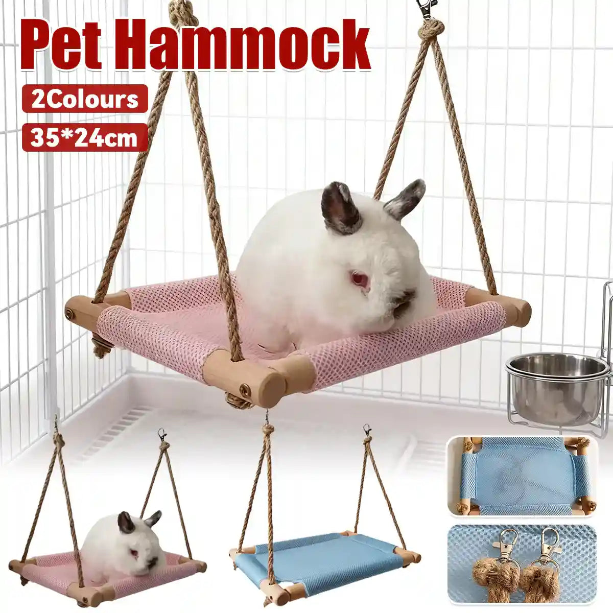 Rabbit Summer Breathable Mesh Hammock