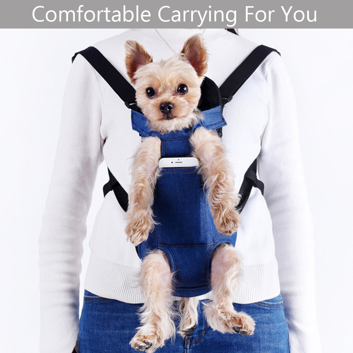 Pet Outdoor Backpack Breathable Anti Scratch for Cats Dogs Travel Hiking Use
