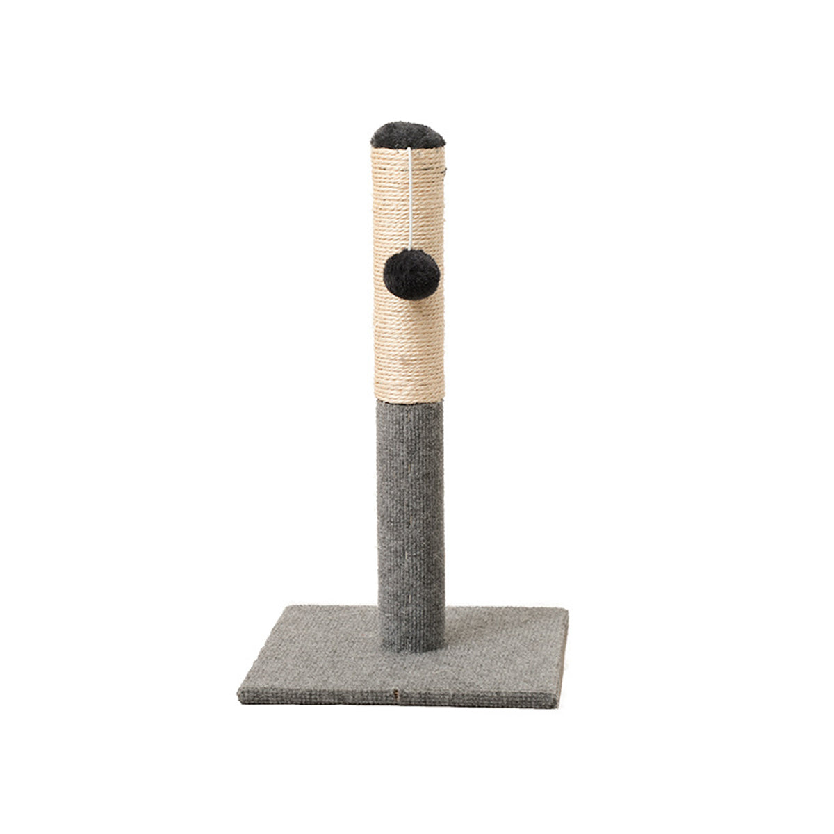 Adjustable Sisal Cat Scratching Post With Toy Ball