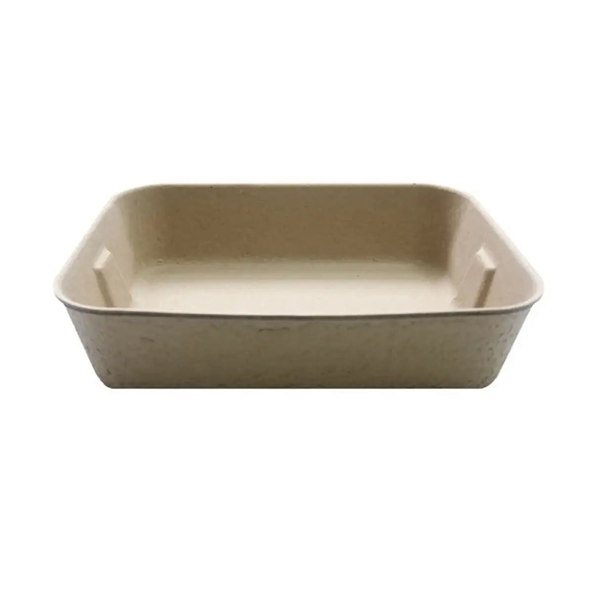 10PCS Disposable Cat Litter Boxes Biodegradable Pulp with U-Shape Entry