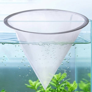 Fine Mesh Aquarium Filter Net 3PCS 200 Mesh Cone Funnel Reusable Nylon Sieve