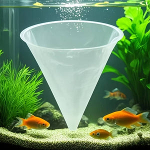 Fine Mesh Aquarium Filter Net 3PCS 200 Mesh Cone Funnel Reusable Nylon Sieve
