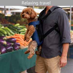 Pet Outdoor Backpack Breathable Anti Scratch for Cats Dogs Travel Hiking Use