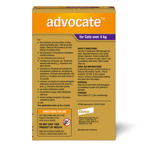 Advocate Spot-On For Cats Over 4kg
