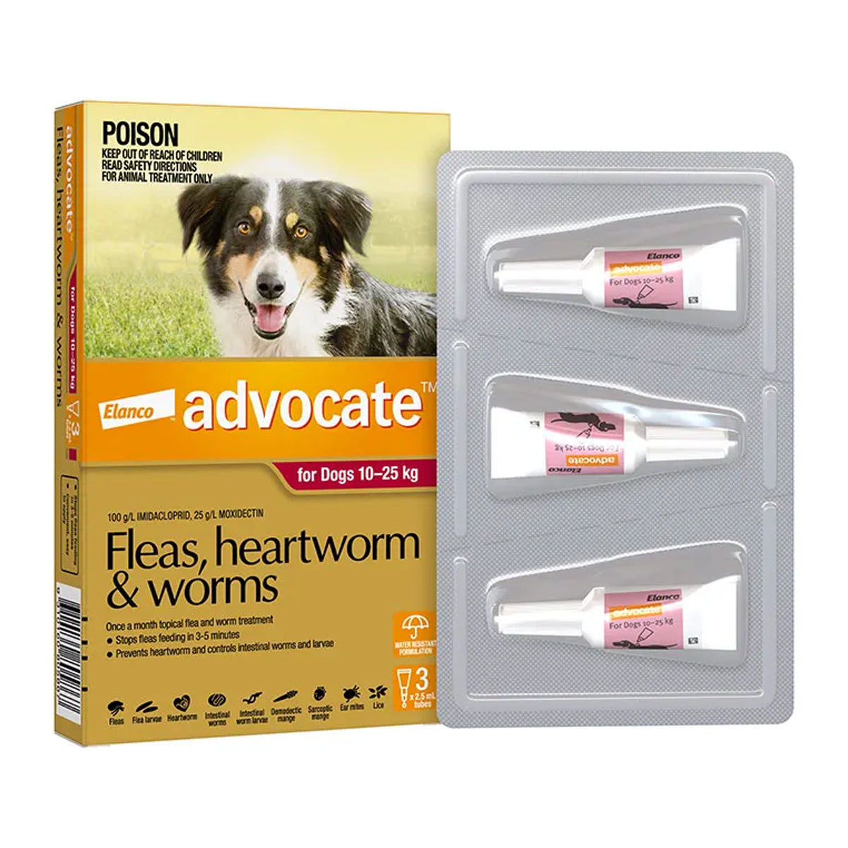 Advocate Spot-On For Dogs 10-25kg