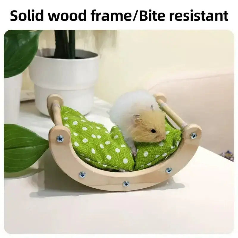 Charming Small Pet Bed Rocking Hammock For Hamsters