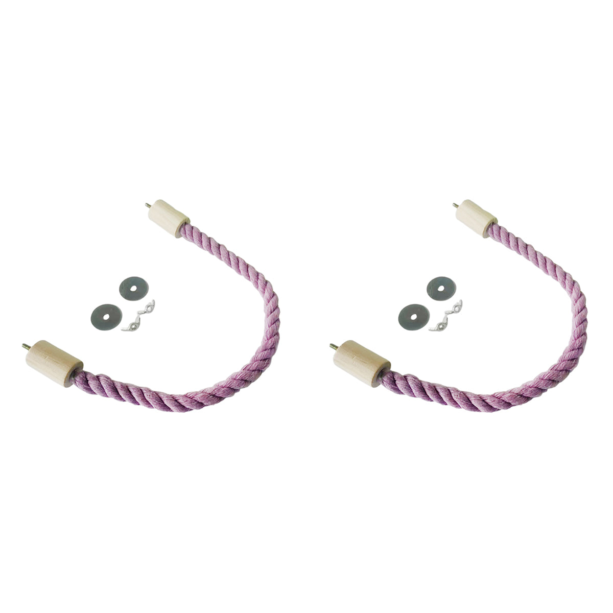 Flexible Bird Rope Perch for Parrots & Pet Birds 55–100cm Options