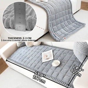 Non-Slip Thickened Car Dog Cushion Soft Travel Seat Protector