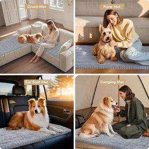Non-Slip Thickened Car Dog Cushion Soft Travel Seat Protector