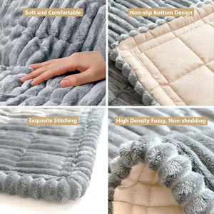 Non-Slip Thickened Car Dog Cushion Soft Travel Seat Protector