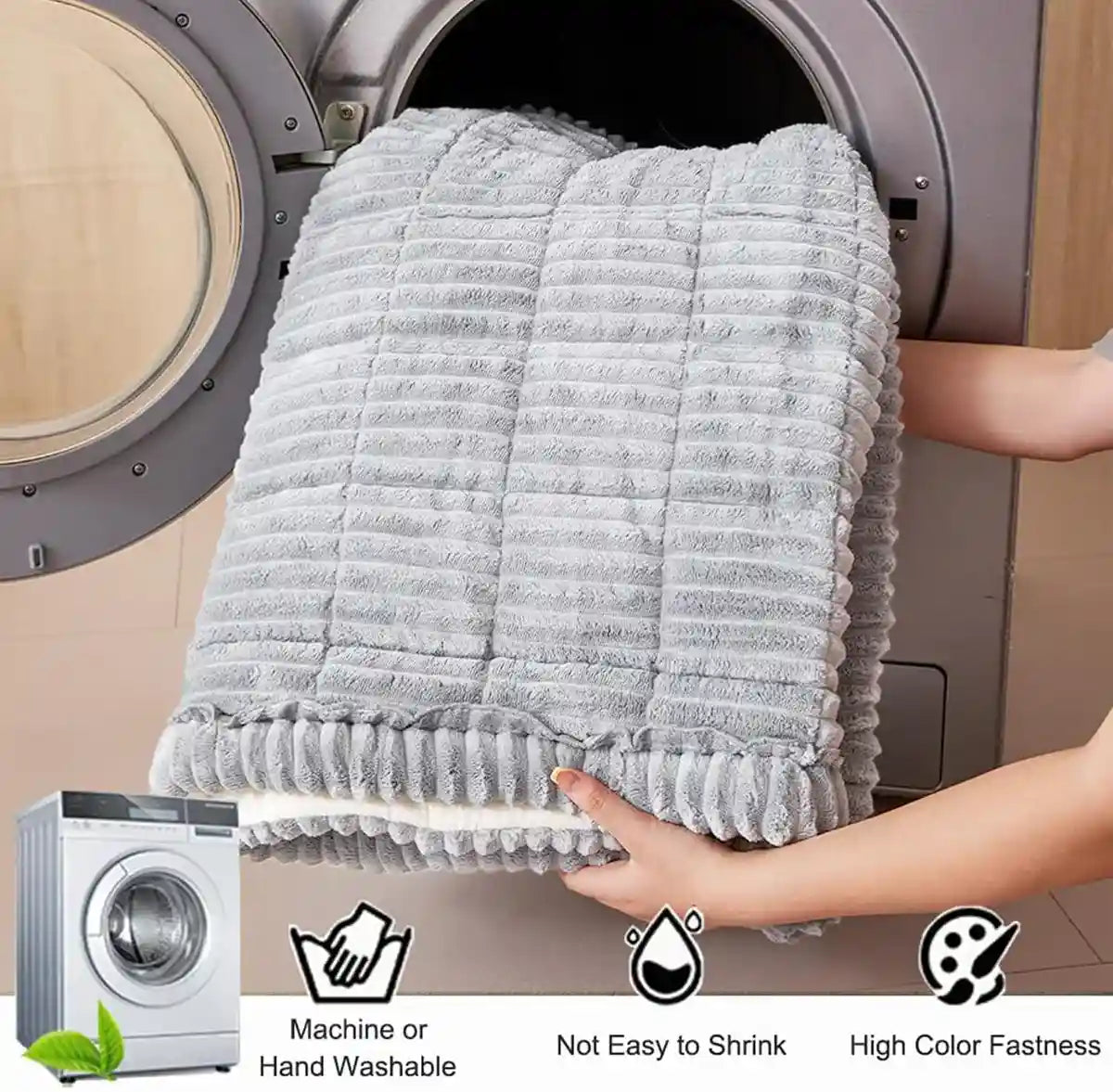 Non-Slip Thickened Car Dog Cushion Soft Travel Seat Protector