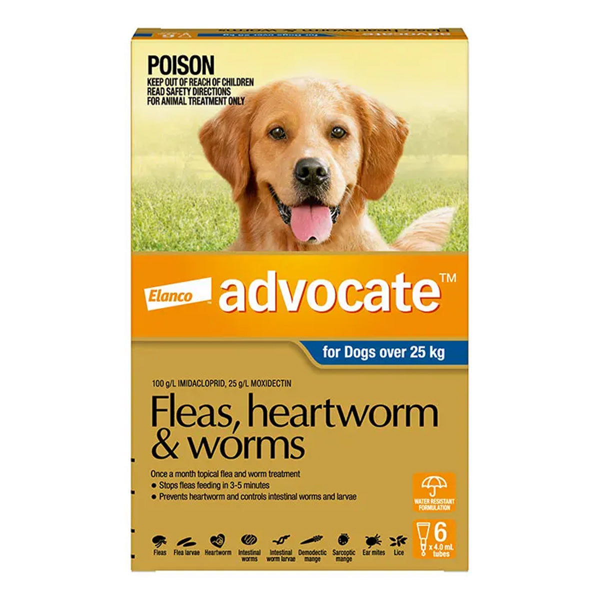 Advocate Spot-On For Large Dogs Over 25kg