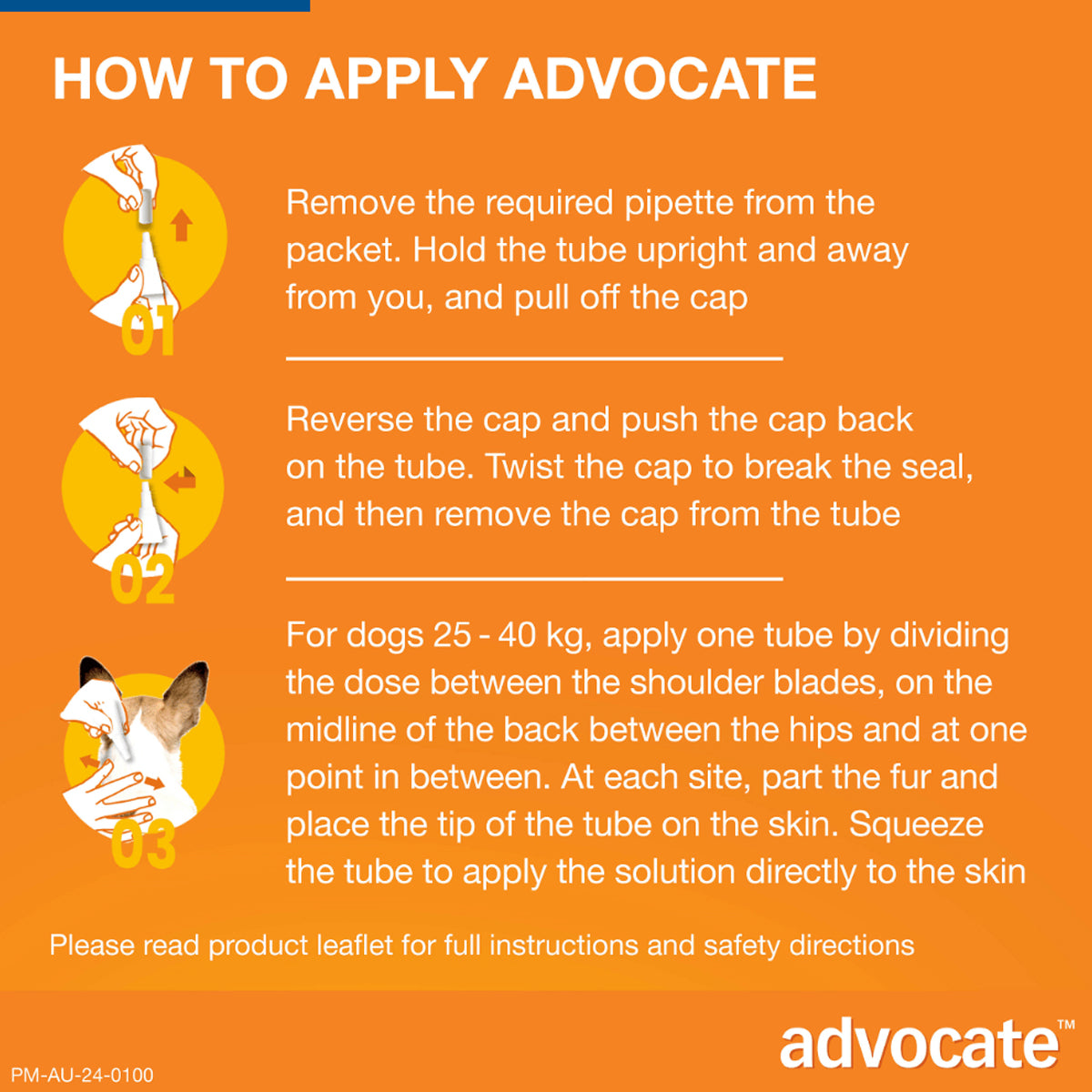 Advocate Spot-On For Large Dogs Over 25kg