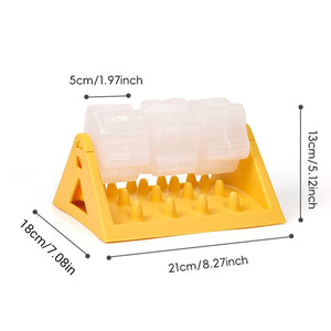 Roller Slow Feeder Toy Interactive Food Dispenser for Dogs & Cats