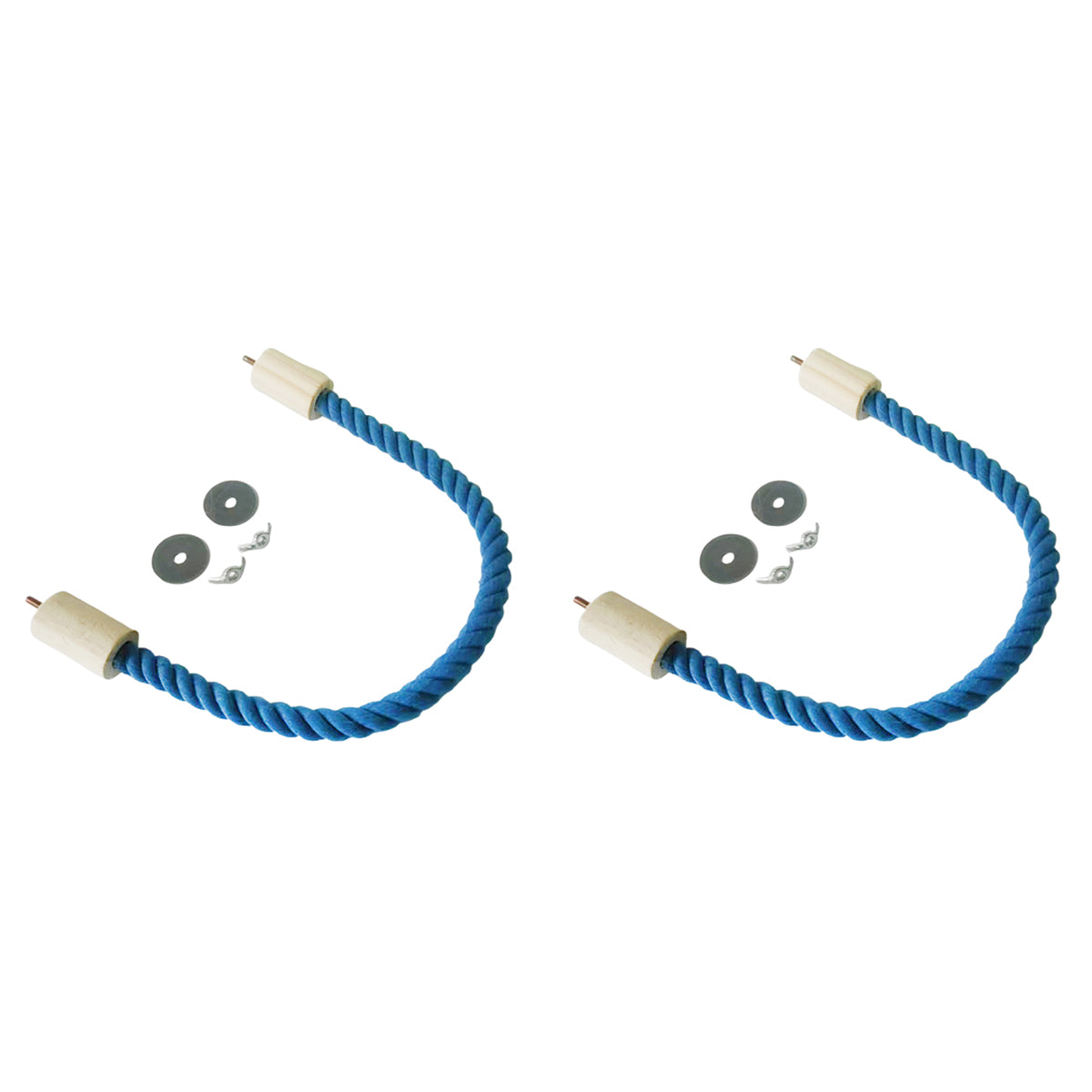 Flexible Bird Rope Perch for Parrots & Pet Birds 55–100cm Options