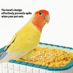 Cute Resin Small Pet Food Bowl