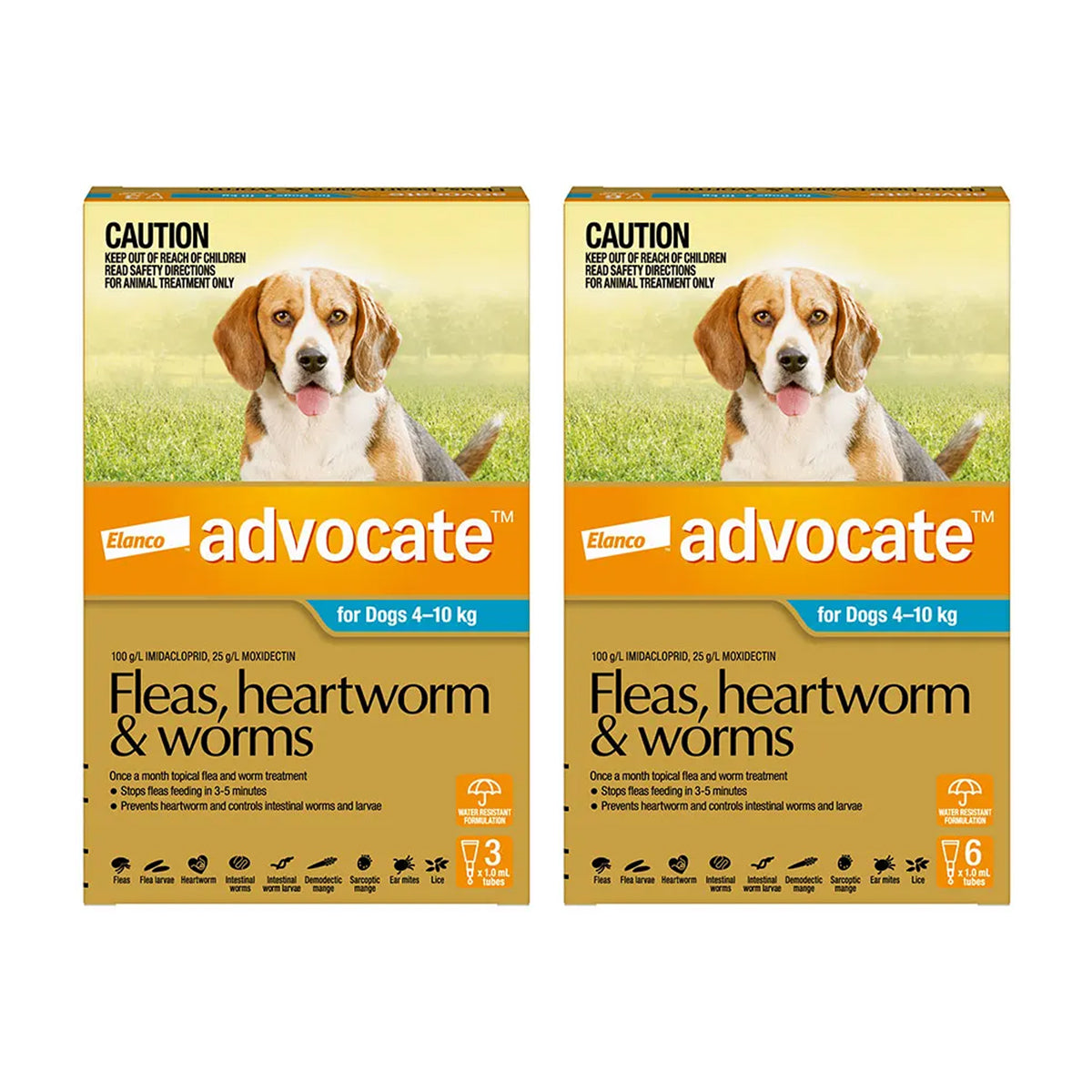 Advocate Spot-On For Medium Dogs 4-10kg