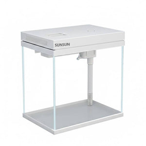 Self-Circulating Fish Tank - Sensense Super-White Living Aquarium