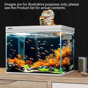 Self-Circulating Fish Tank - Sensense Super-White Living Aquarium