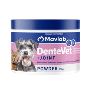 Mavlab DenteVet + Joint Powder – Dental & Joint Support For Pets