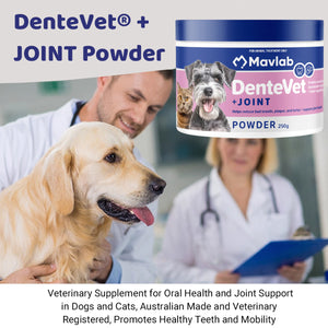 Mavlab DenteVet + Joint Powder – Dental & Joint Support For Pets