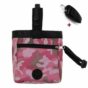 Dog Training Pouch With 2 In 1 Whistle Clicker