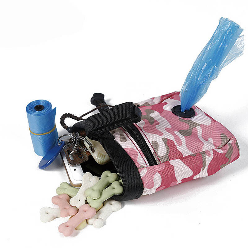 Dog Training Pouch With 2 In 1 Whistle Clicker