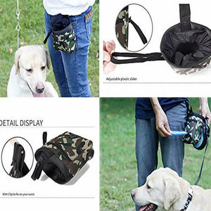 Dog Training Pouch With 2 In 1 Whistle Clicker