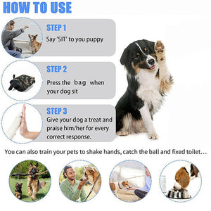 Dog Training Pouch With 2 In 1 Whistle Clicker