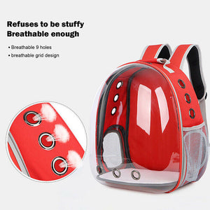 Pet Carrier Backpack With Bubble Window For Small Pets