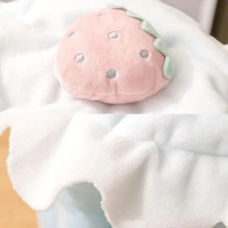 Plush Rabbit House Cake Design Soft Burrow Bed for Small Pets