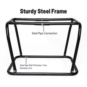 Foldable Pet Carrier With Steel Frame 72cm