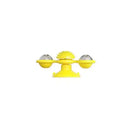 Rotating Cat Treat Dispenser Toy with Suction Cups